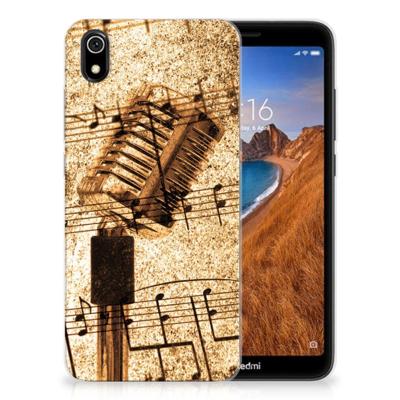Xiaomi Redmi 7A | Siliconen hoesje | met foto Bladmuziek