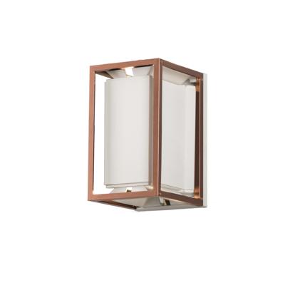 KonstSmide BuitenlampVale Up-Down wit met koper - 424-259