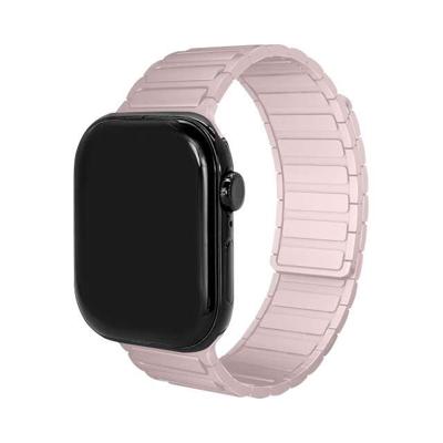 Mobilize Silicon Watch Band - Magnetic - for Apple 42/44/45/49mm - Pink