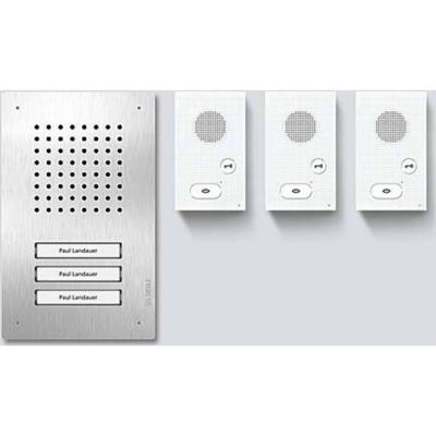 Siedle SET CLAB 850-3 E/W Deurintercom Driegezinswoning