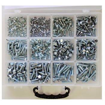 Bofix sorti 12dlg. bout m5-m6 verzinkt