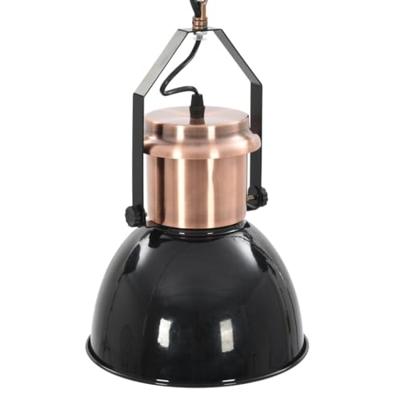 VidaXL Plafondlampen 2 st rond e27 zwart VidaXL Plafondlampen 2 st rond e27 zwart