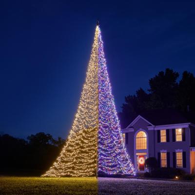 Fairybell 10 meterLuminous Switch 8000 leds - geen paal - FANL-1000-8000-24-EU