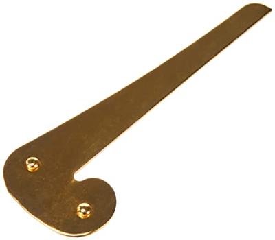 Berger & Schröter 814554 Middelpuntvinder (l x b x h) 133 x 45 x 10 mm Messing