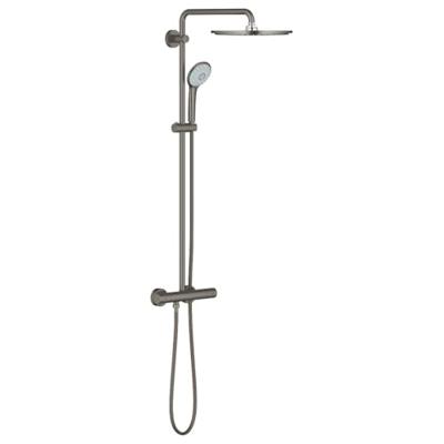 GROHE Euphoria XXL Regendoucheset Opbouw - hoofddouche 31cm - handdouche rond - brushed hard graphite 26075al0