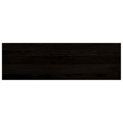 Traptreden 2 st 80x30x2 cm massief eikenhout donkerbruin