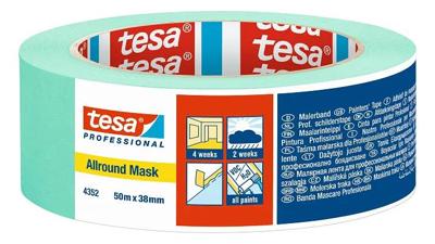 tesa ALLROUND MASK 04352-00003-00 Maskeertape Mint (l x b) 50 m x 38 mm 1 stuk(s) tesa ALLROUND MASK 04352-00003-00 Maskeertape Mint (l x b) 50 m x 38 mm 1 stuk(s)