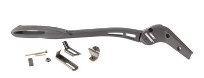 Pletscher Esge zijstandaard multi zoom verstelbaar, zwart - kaart