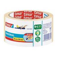 Afplaktape tesa economy 50mmx25m beige | 6 stuks - thumbnail