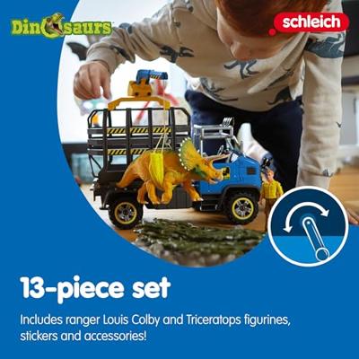 Schleich dinosaurs truckmissie 42565