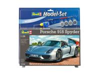 Revell model set - porsche 918 spyder - incl. basiskleuren verf - thumbnail