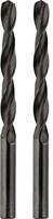kwb 209610 HSS Spiraalboor 1 mm Gezamenlijke lengte 34 mm DIN 338 Cilinderschacht 2 stuk(s) - thumbnail