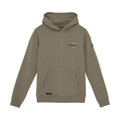 Indian Blue Jeans Winter hoodie jongens - bruin - backprint