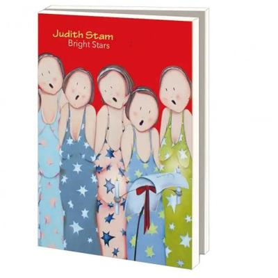 Kaartenmapje Groot: Bright Stars, Judith Stam Kaartenmapje Groot: Bright Stars, Judith Stam