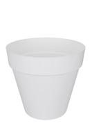 Elho loft urban rond weels bloempot 60 cm wit - thumbnail