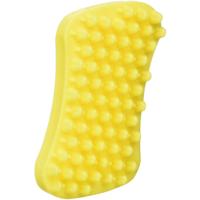 Pet+Me Dog Hair Brush Kort haar Geel - thumbnail