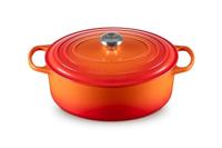 Le Creuset Braadpan Signature ovaal Oranjerood ø 31 cm / 6,3 liter - thumbnail