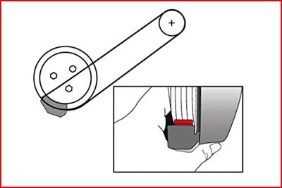 KS Tools 150.3180 Set speciaal gereedschap voor de elastische riem en de multi-V-riem, 11-delig