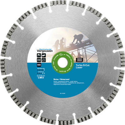 VG diamantzaag 300/25.4mm Laser Turbo-S-Cut