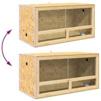 VidaXL Terrarium bruin 100 x 50 x 100 cm osb - thumbnail