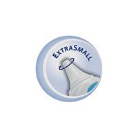 Chicco Comfort Quick Thermometer met remote sensing Blauw, Wit Oor Knoppen - thumbnail