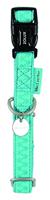Macleather halsband blauw - thumbnail