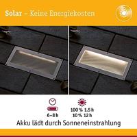 Paulmann 94239 Aron Inbouwlamp op zonne-energie 1.5 W Warmwit Wit - thumbnail