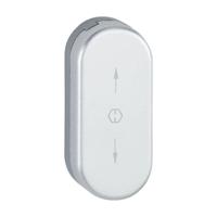 Hoppe Hoppe U26SV afdekrozet draaikiepsluting - aluminiumgrijs - thumbnail