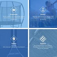 Trampoline - Senz Sports - Premium - 305 cm - Rond - J5000 serie - thumbnail