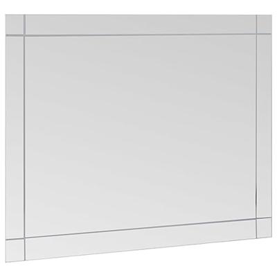 VidaXL Wandspiegel 80x60 cm glas