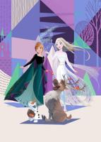 Komar Into Adventure Fotobehang Disney - Frozen - Abstract Arendelle - IADX4-059 - thumbnail