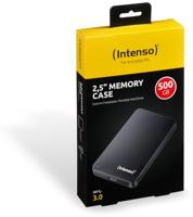 Externe Harde Schijf INTENSO 6021530 500 GB 500 GB HDD Zwart - thumbnail