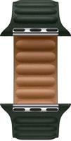 Apple Leather Link Apple Watch S/M 38mm / 40mm / 41mm Sequoia Green - thumbnail