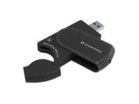 Conceptronic StreamVault BIAN04B geheugenkaartlezer USB 3.2 Gen 1 (3.1 Gen 1) Type-A Zwart - thumbnail