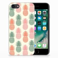 iPhone SE 2022 | SE 2020 | 8 | 7 | Siliconen Case | Ananas - thumbnail