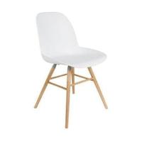 Zuiver Eetkamerstoel 'Albert Kuip' PP, kleur Wit - thumbnail