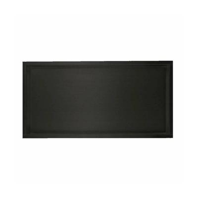 Inbouwnis Sanilux Wandmontage 60x30 cm Mat Zwart Inbouwnis Sanilux Wandmontage 60x30 cm Mat Zwart