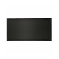 Inbouwnis Sanilux Wandmontage 60x30 cm Mat Zwart - thumbnail