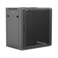 Caymon WPR412R/B 19 inch kast met deur 12 HE 45cm - thumbnail