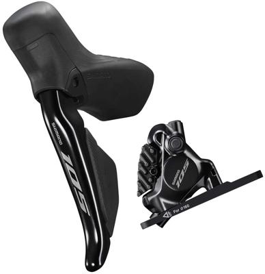 Shimano 105 Di2 ST-R7170+BR-R7170 2-speed Disc Brake front