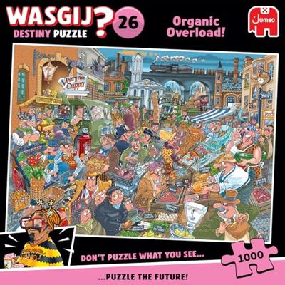 Jumbo Wasgij destiny 26 legpuzzel - barstensvol bio!, 1000st.