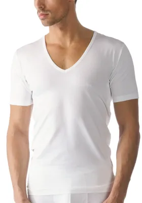 Heren Ondershirt - Dry Cotton - Business slim fit - T-shirt voor onder overhemd - Schijnt niet door - Diepe V-hals