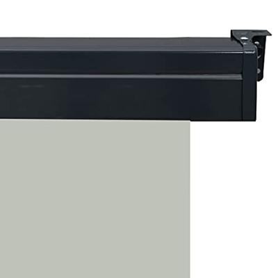 VidaXL Balkonscherm 65x250 cm grijs