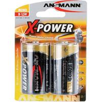 ANSMANN X-Power alkaline batterij Mono D 2 Stuk zwart - thumbnail