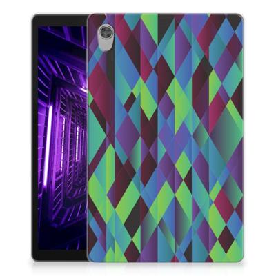 Lenovo Tab M10 HD (2de generatie) Back Cover Abstract Green Blue