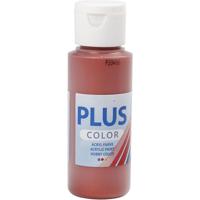Plus Color acrylverf, red copper, 60 ml/ 1 fles - thumbnail
