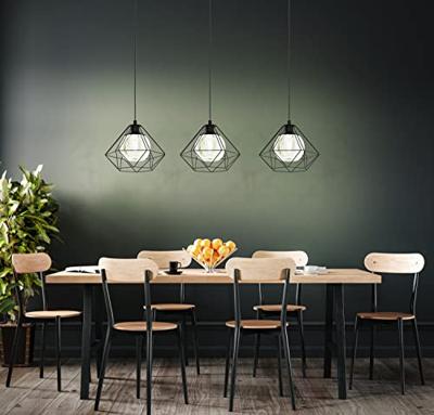 Eglo 3-lichts hanglampVernham met smoke glas - 43483