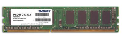 Patriot Memory 8GB PC3-10600 geheugenmodule 1 x 8 GB DDR3 1333 MHz