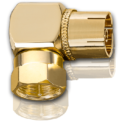 Oehlbach: Antenne AD-F 90 Adapter DAB+/DVB-T2 A - Goud Oehlbach: Antenne AD-F 90 Adapter DAB+/DVB-T2 A - Goud