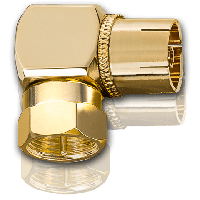 Oehlbach: Antenne AD-F 90 Adapter DAB+/DVB-T2 A - Goud - thumbnail